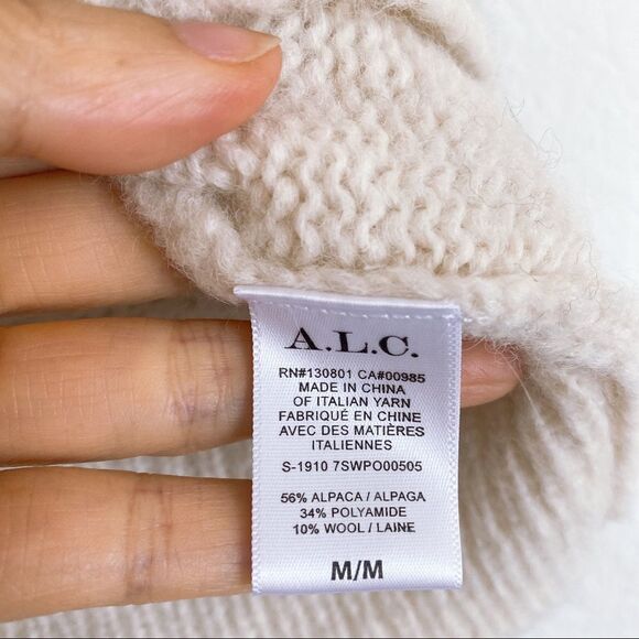 A.L.C Badgley Alpaca wool blend Sweater - Picture 9 of 12